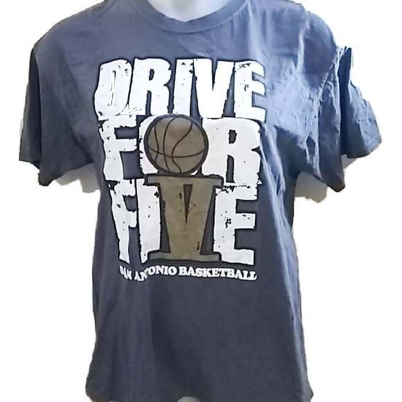 San Antonio Spurs Drive for Five Tee size XL - Picture 6 of 9